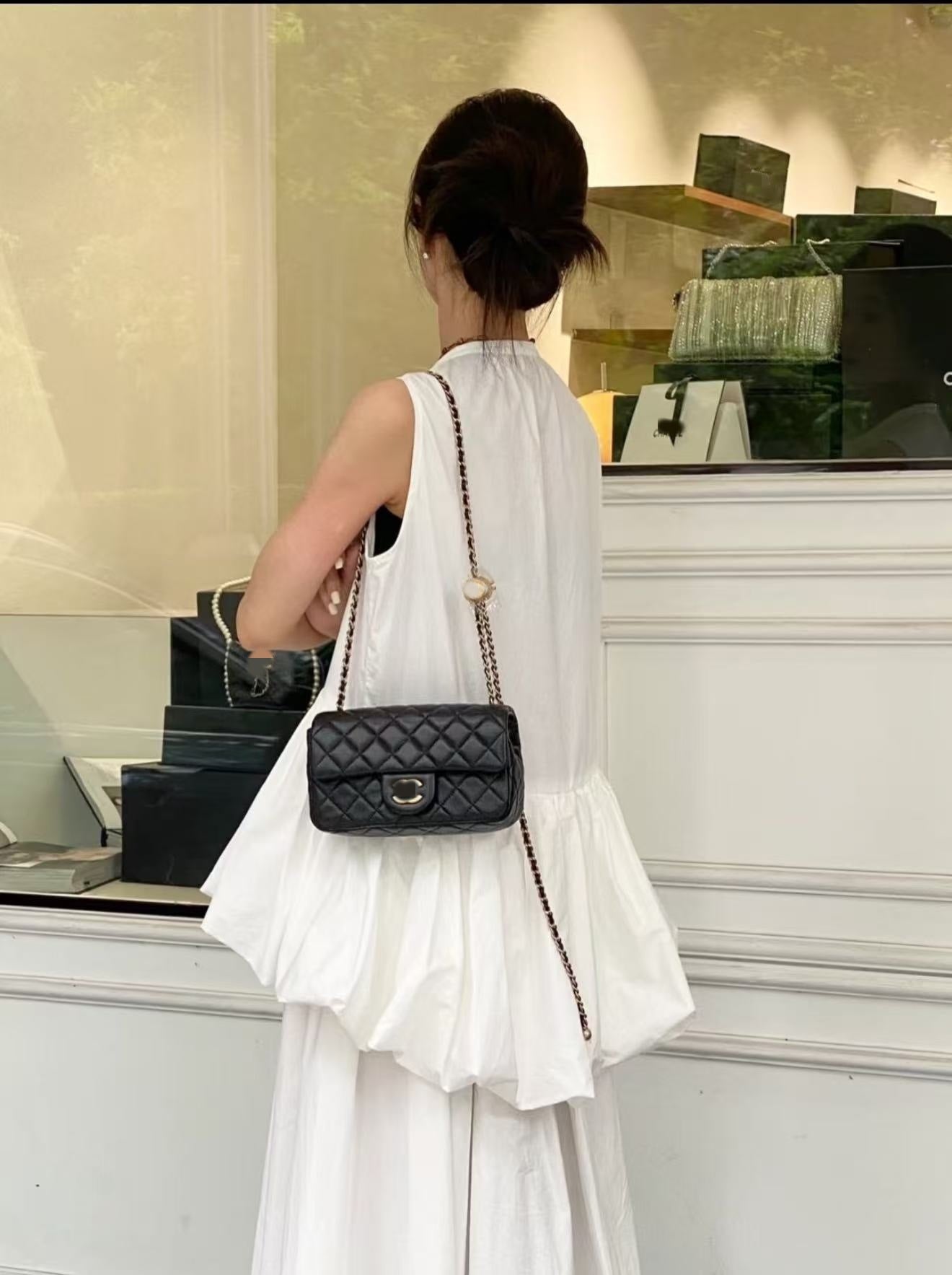 Luxury Diamond Quilted Flap Chain Crossbody Bag