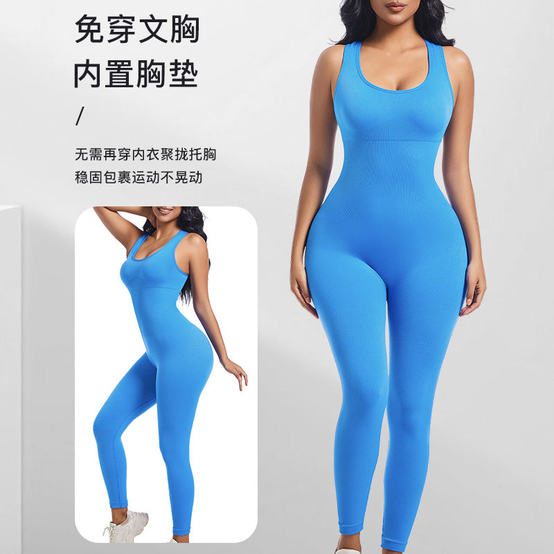 Premium Body Contouring Yoga Jumpsuit For Elite Comfort And Timeless Flexibility