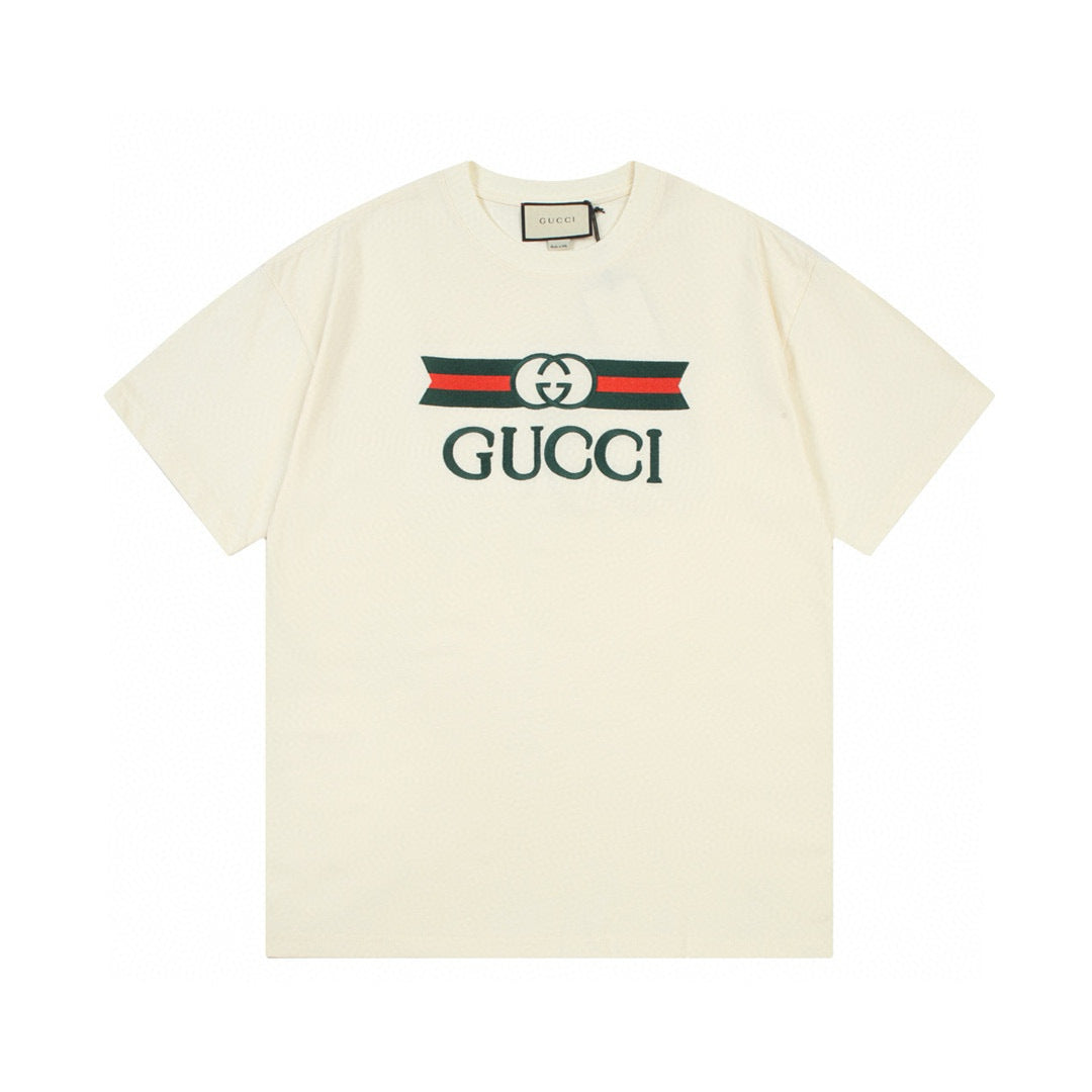 Embroidered Chest Crest Tee For Modern Streetwear