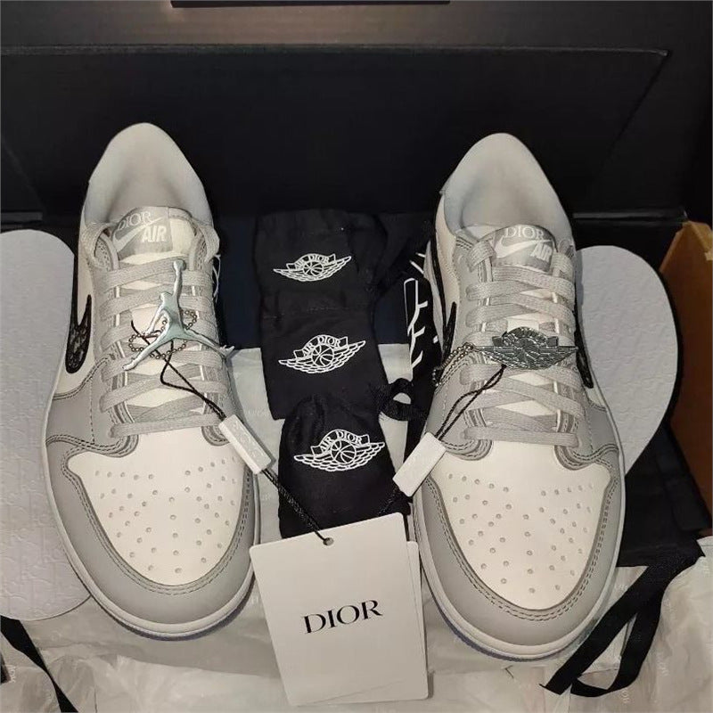 AJ1 Elite Patterned Street Shoes Low