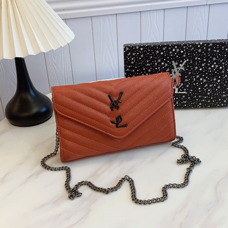 Apex Square Envelope Bag With Chain