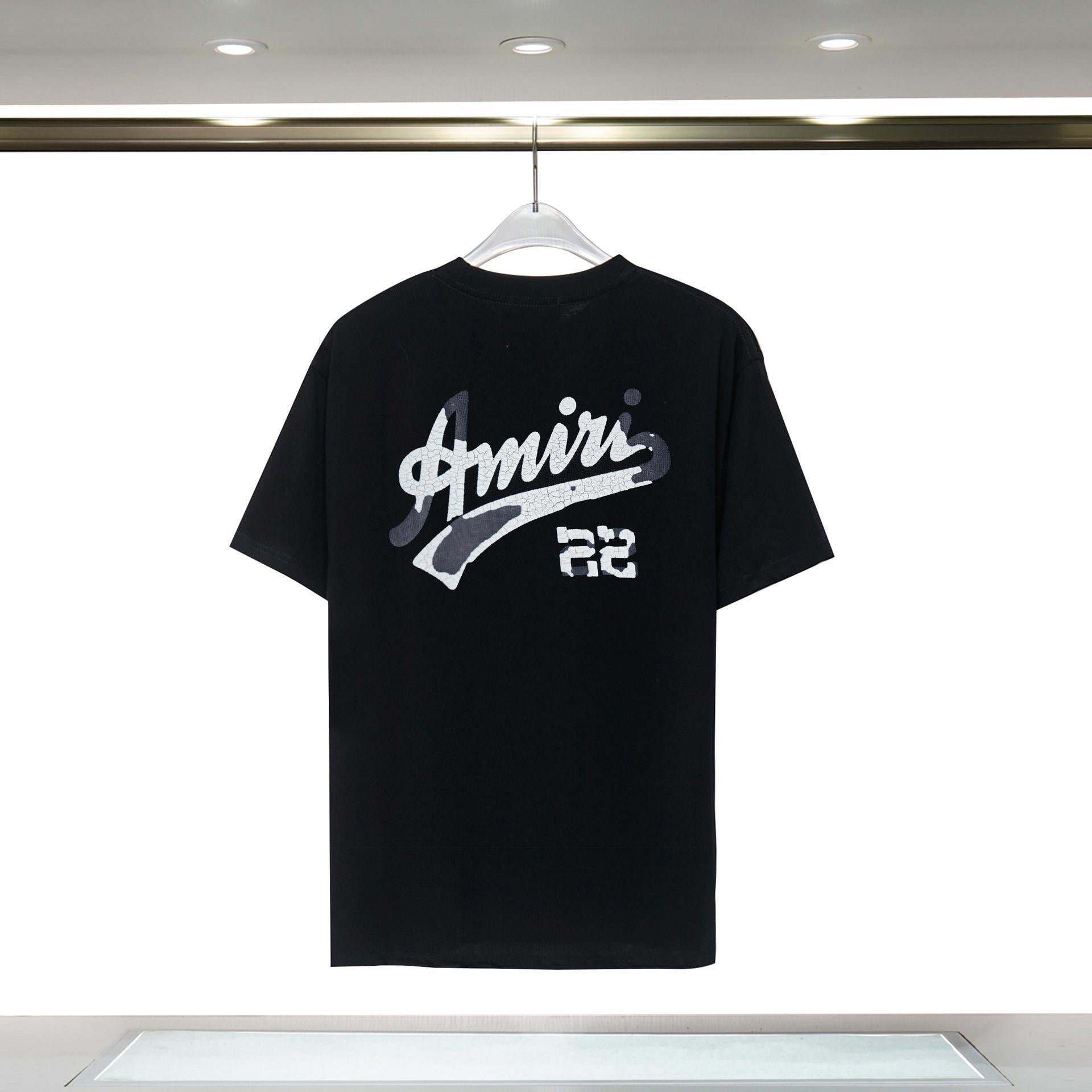 Monogram Logo Front Back Crewneck Tee