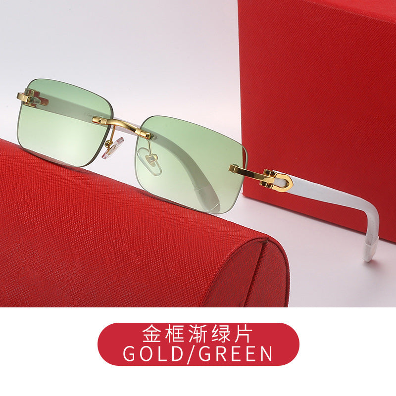 Luxe Frameless Sunglasses Ultra Slim Silhouette For Modern Confident Style Everyday Luxury