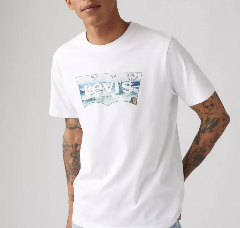 Crew Neck Short Sleeve Graphic T-Shirt