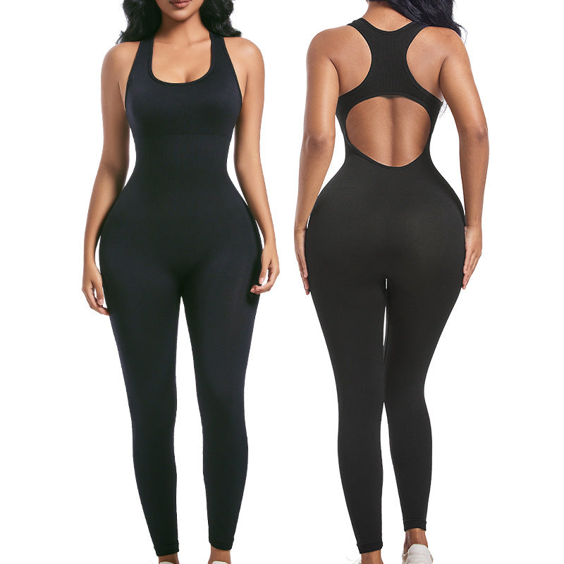 Premium Body Contouring Yoga Jumpsuit For Elite Comfort And Timeless Flexibility