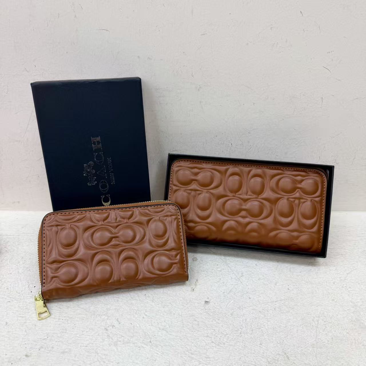 Luxe Circle Quilted Wallet Clutch Long Zippered Coin Purse For Women Fashionable Evening Bag