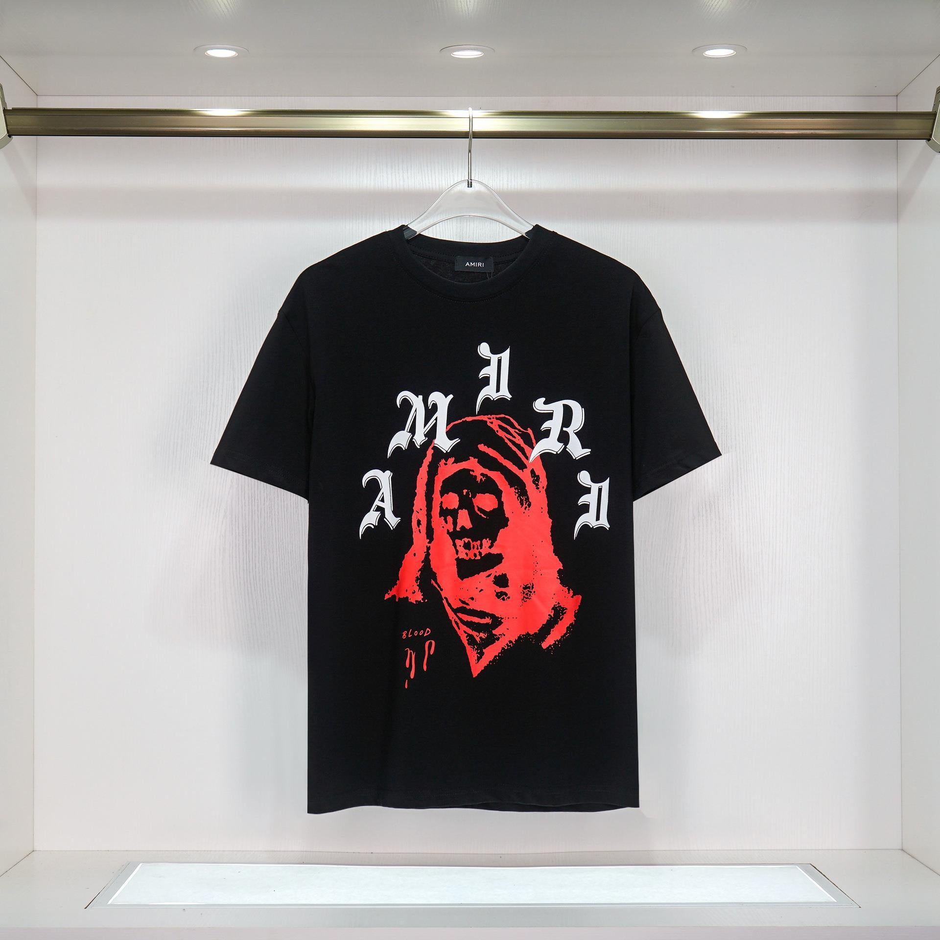 Monogram Logo Front Back Crewneck Tee