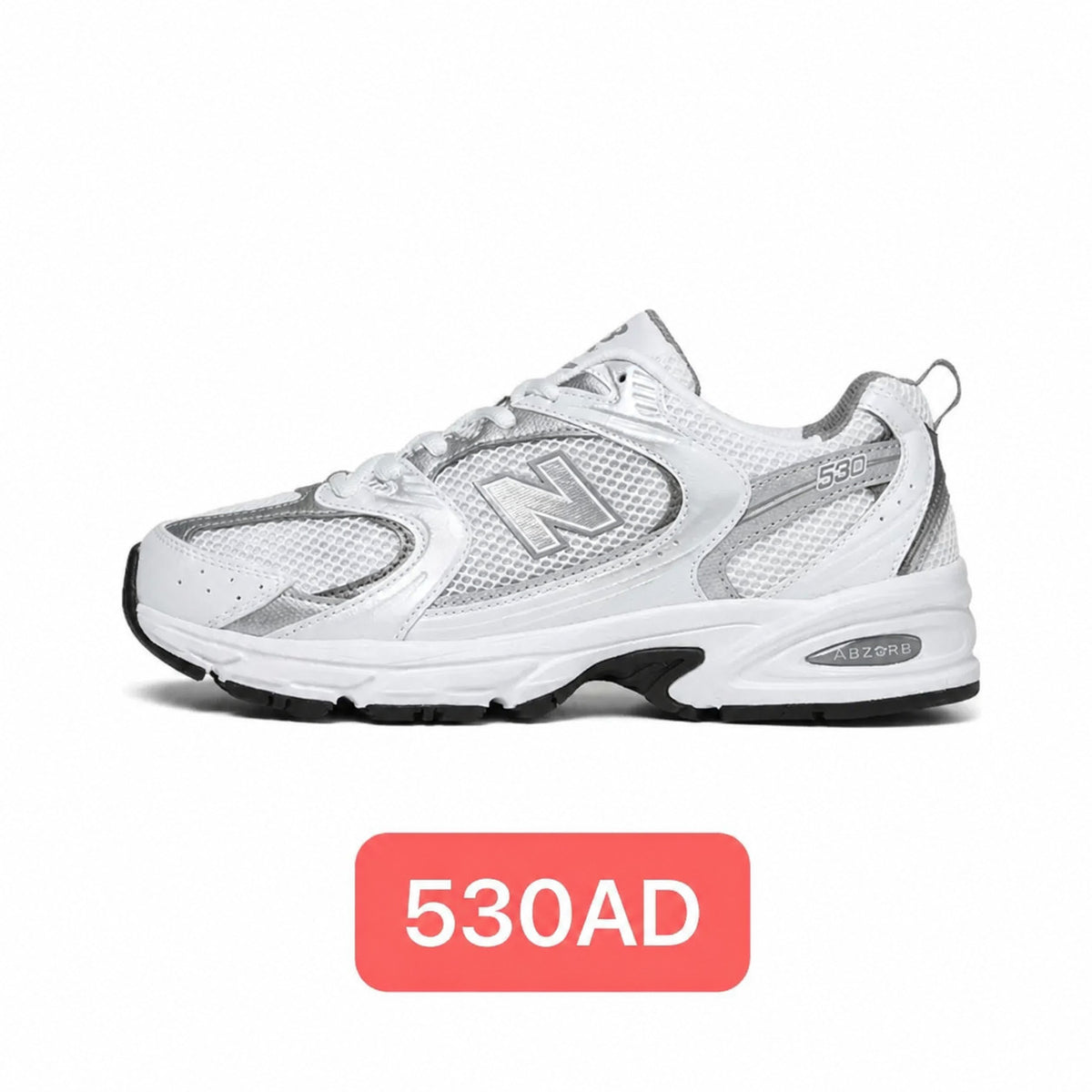 Men's Mesh Lace-Up Running Shoes with Chunky Sole