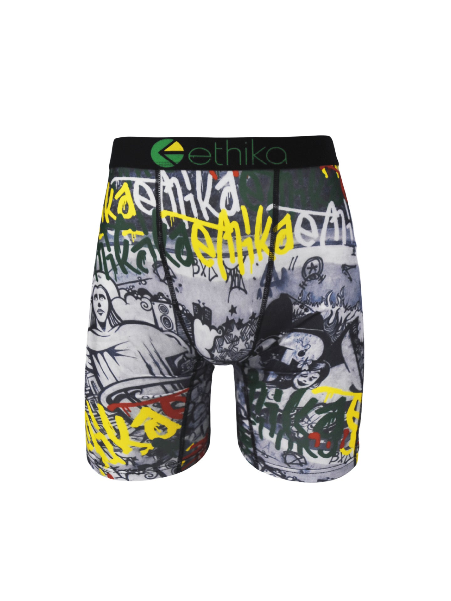 Eth. fashion trend print boxers, men's boxers, beach pants