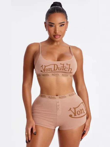 Pulse Luxe Crop Top and Short Set