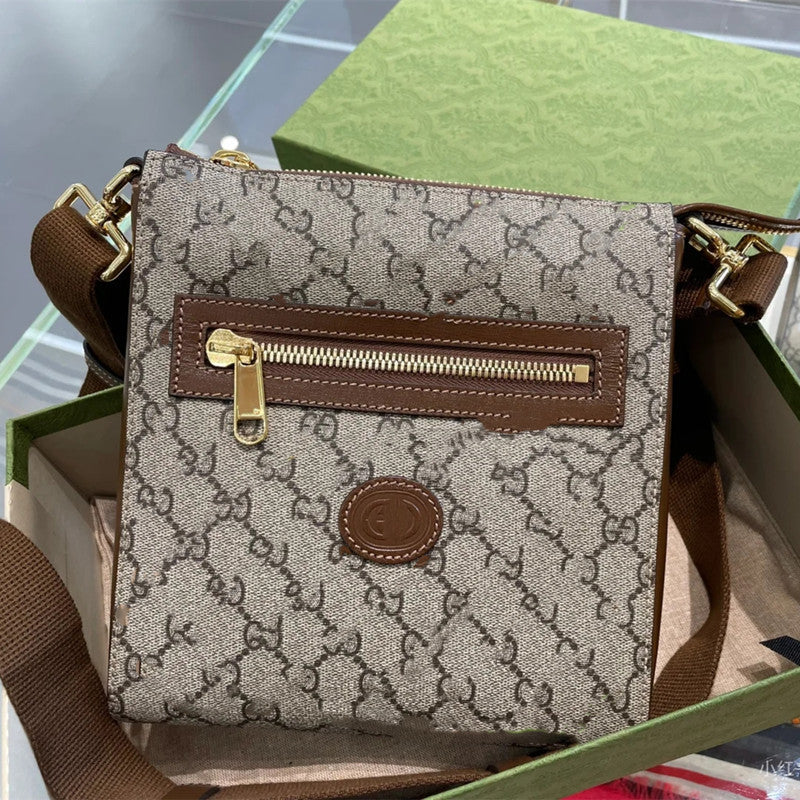 Urban Luxe Crossbody Messenger Bag