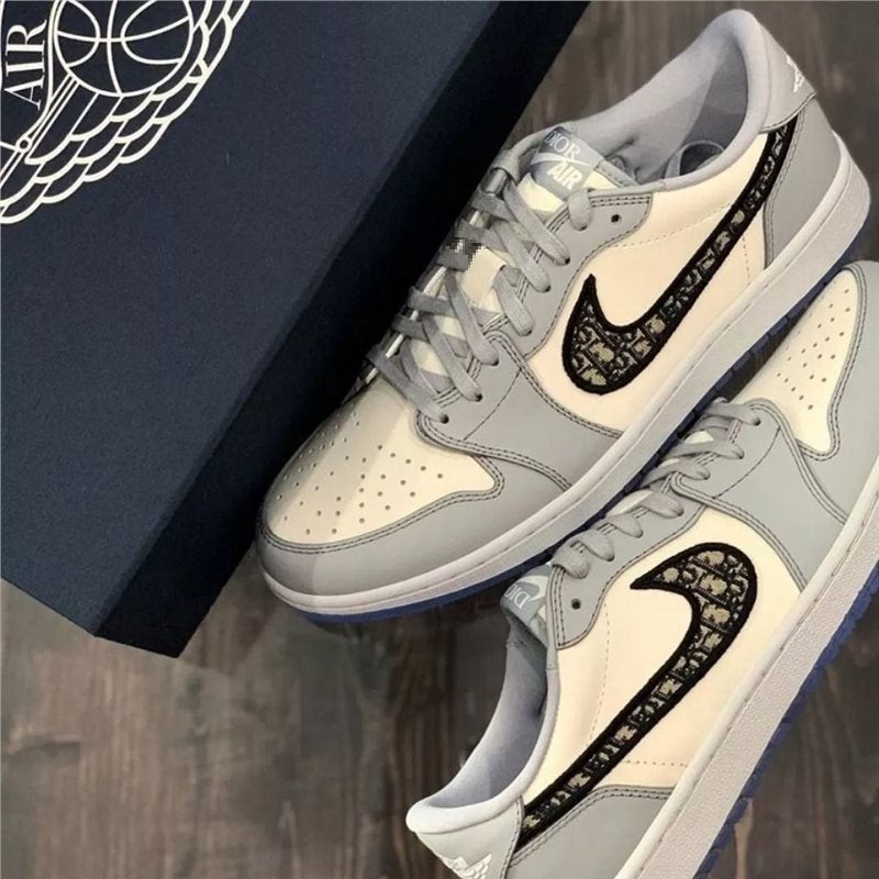 AJ1 Elite Patterned Street Shoes Low