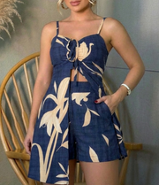Tropical Luxe Camisole and Shorts Set