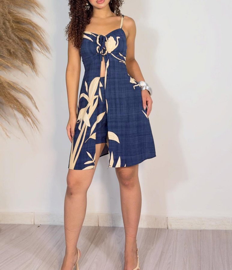 Tropical Luxe Camisole and Shorts Set