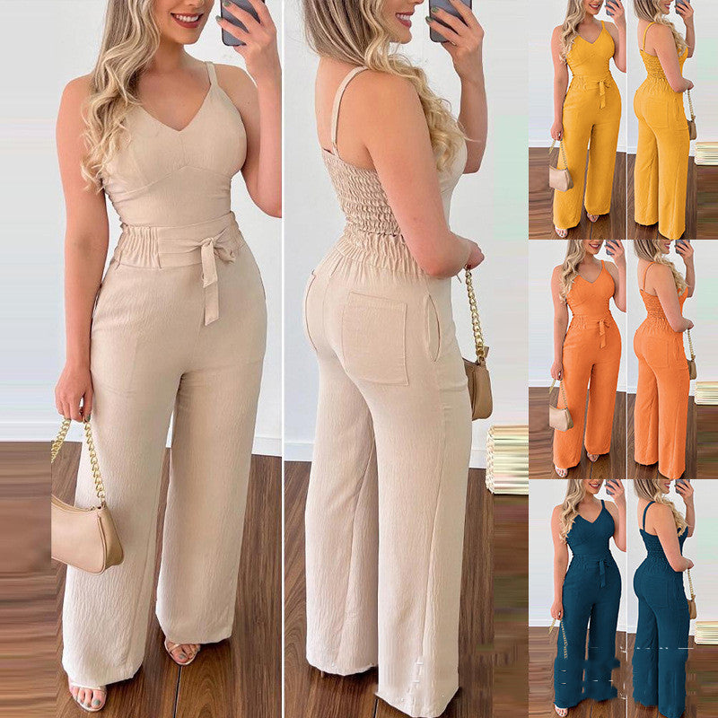 Timeless Prestige Camisole And Straight Pants Set For Women Sophisticated Everyday Ensemble