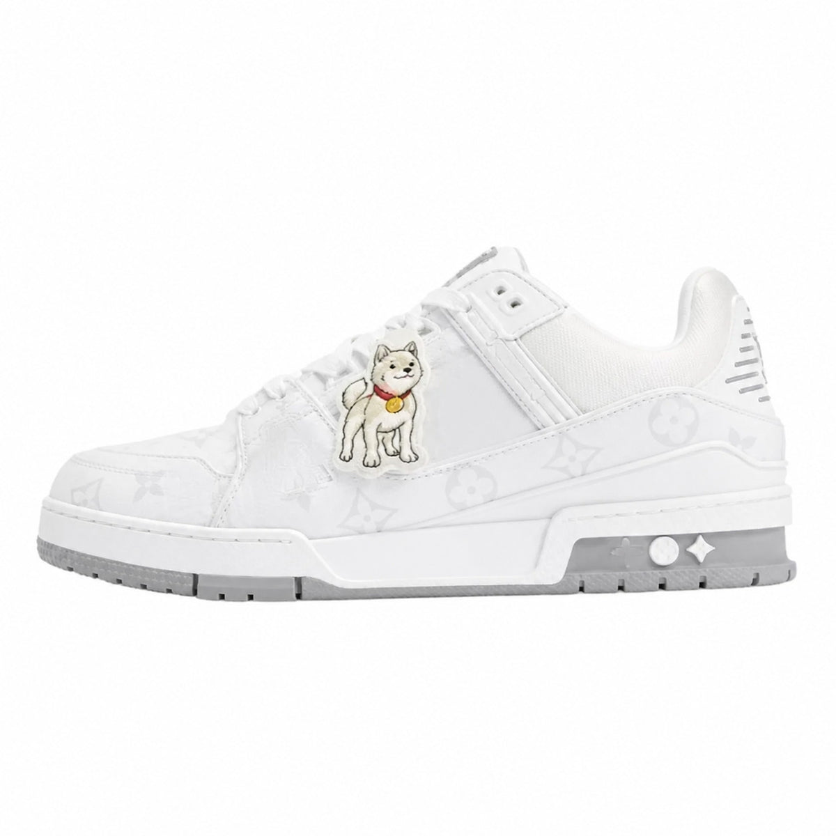 Platform Lace Up Sneakers with Padded Collar