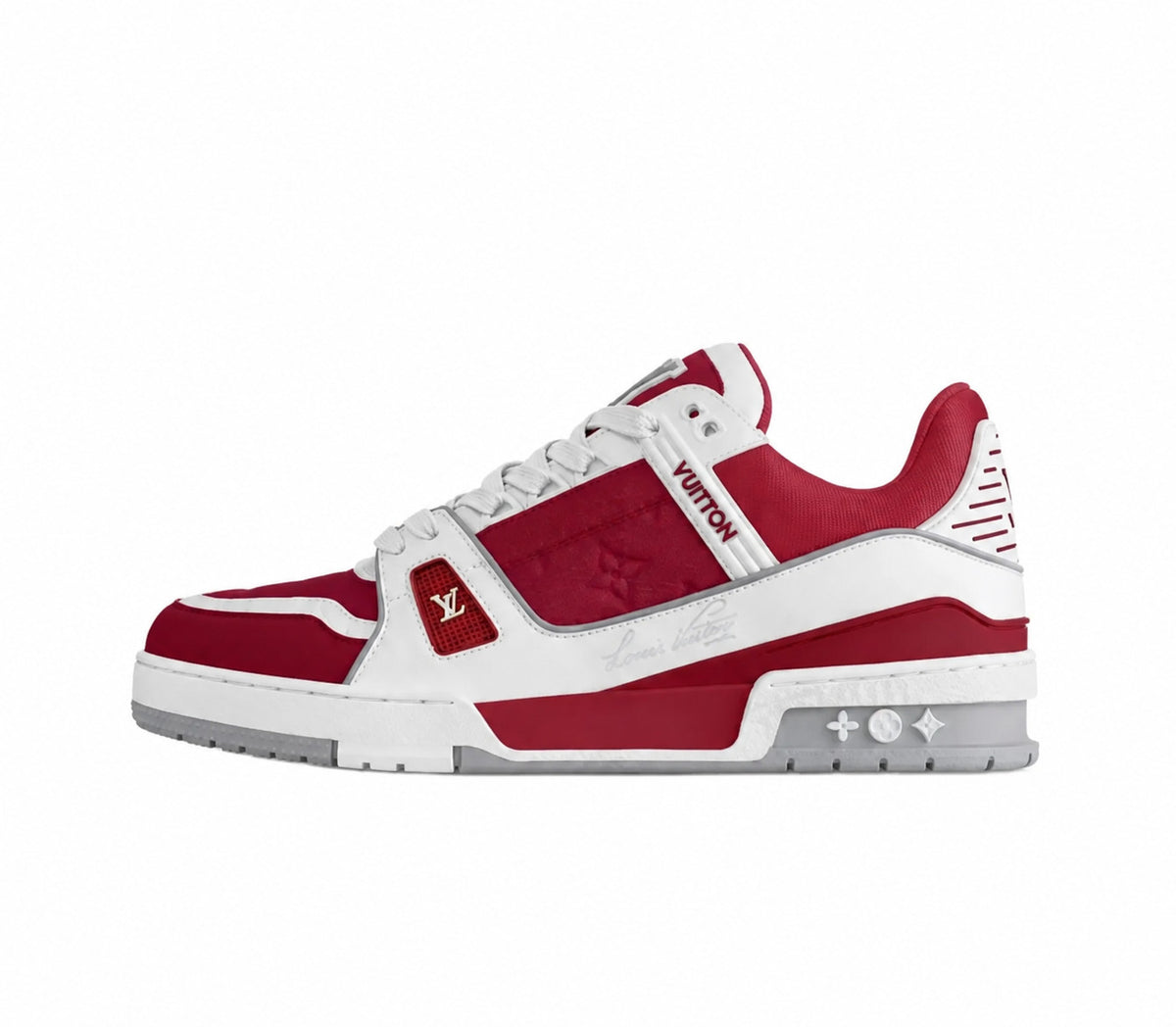 Platform Lace Up Sneakers with Padded Collar