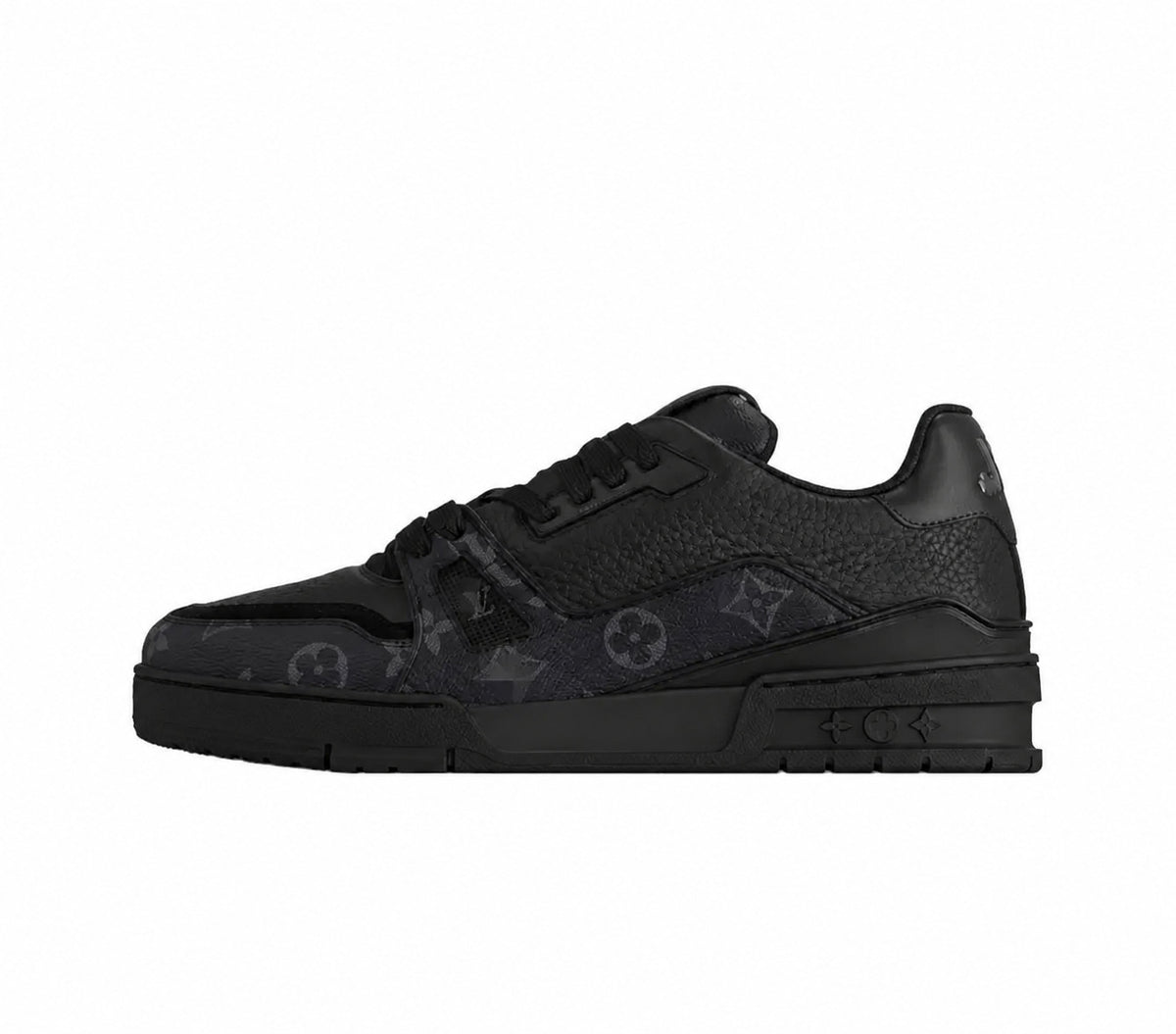 Platform Lace Up Sneakers with Padded Collar