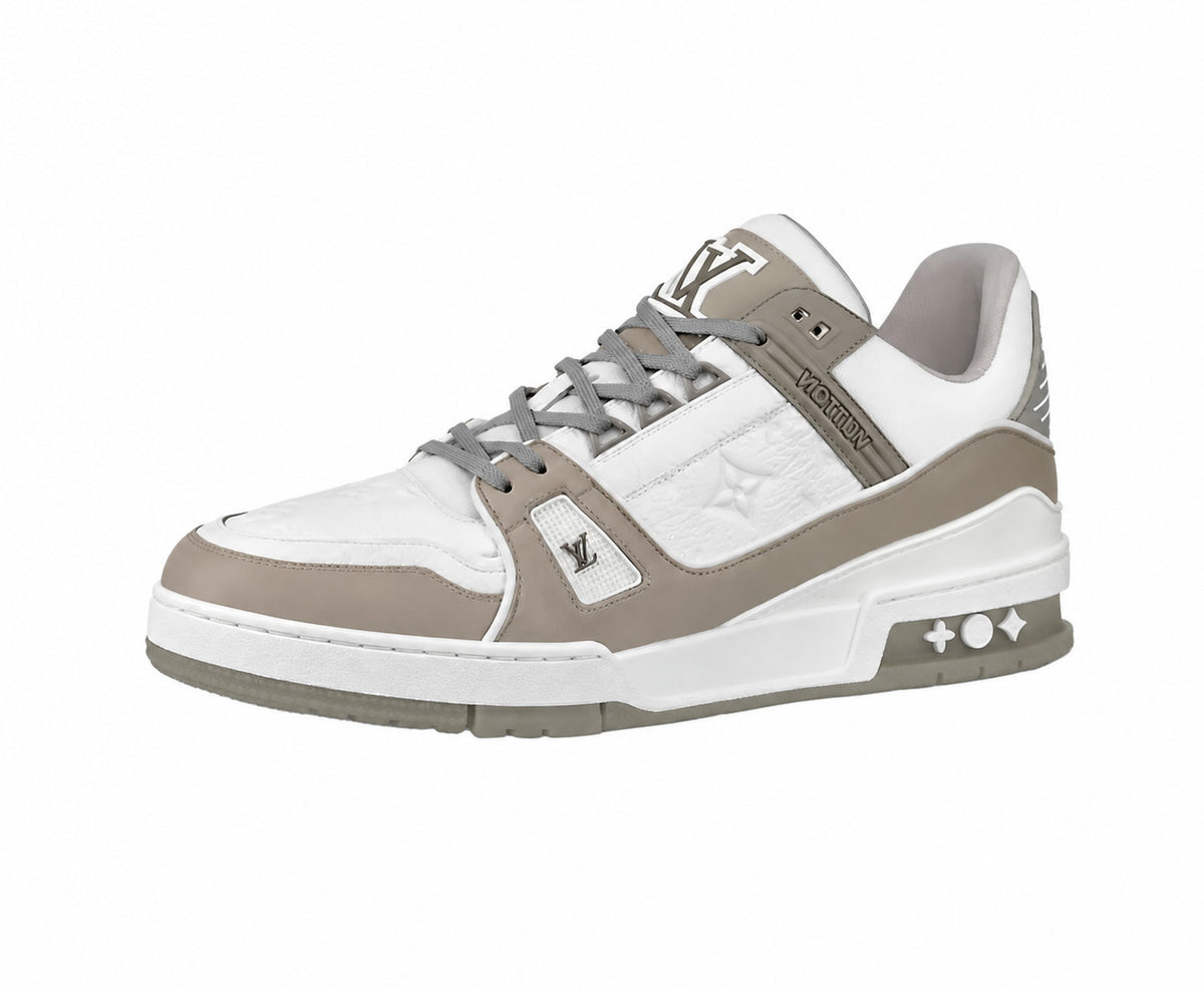 Platform Lace Up Sneakers with Padded Collar