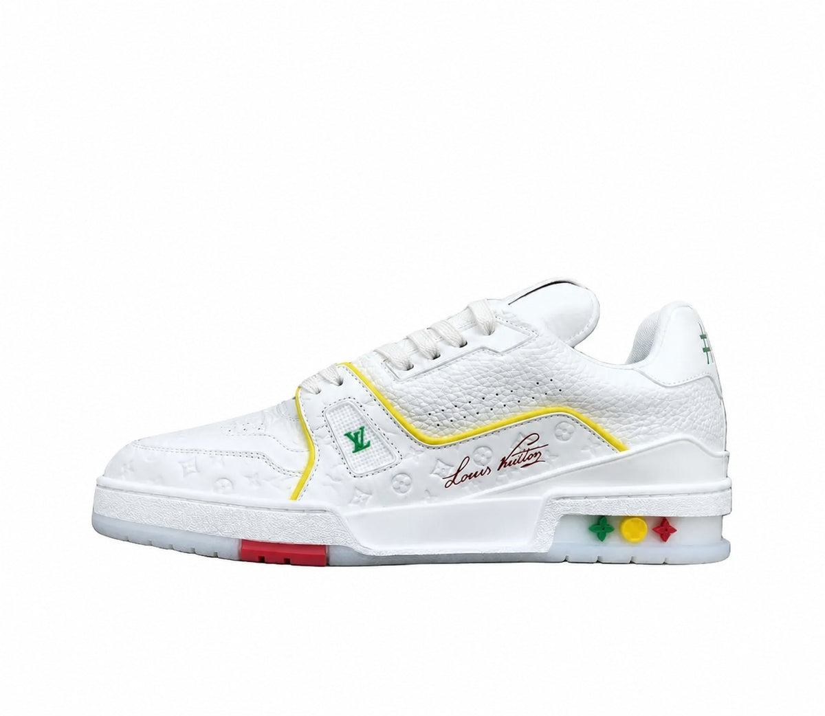 Platform Lace Up Sneakers with Padded Collar
