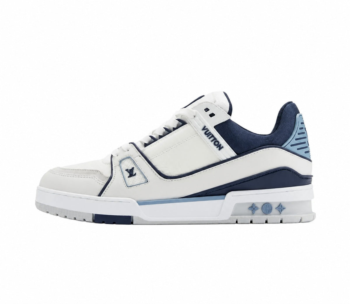 Platform Lace Up Sneakers with Padded Collar