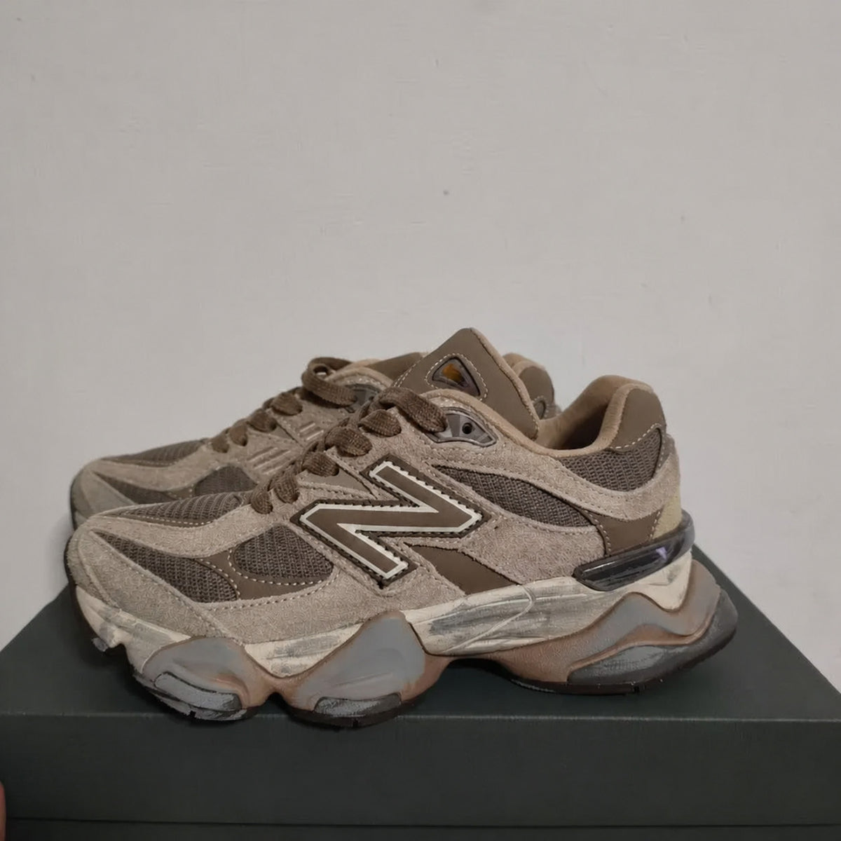 Chunky Runner Sneakers with Lace Up Closure and Sculpted Sole