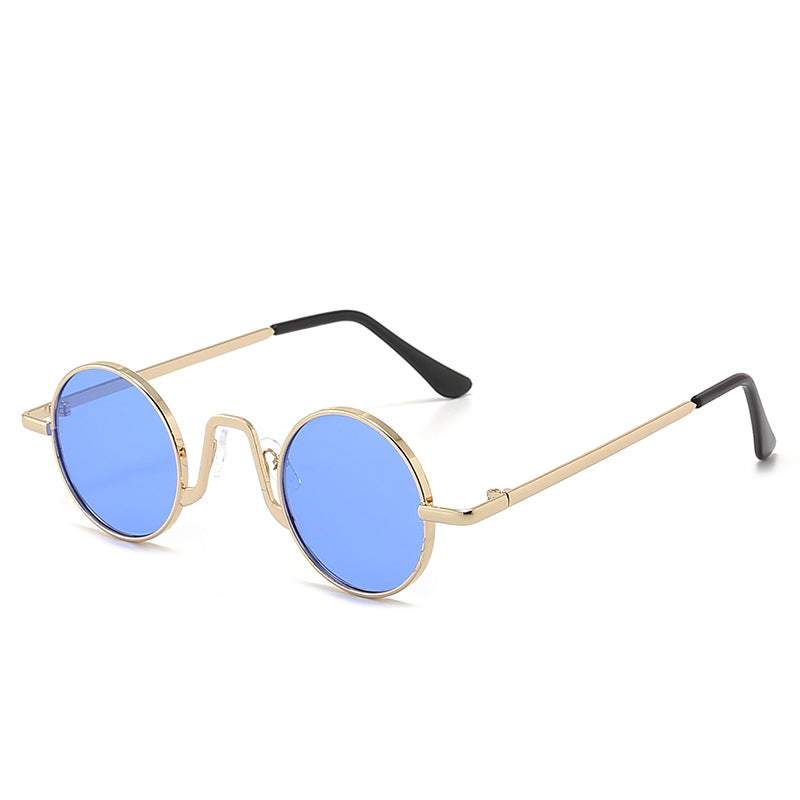 Round Frame Sunglasses With Urban Edge For City Style And Small Frame Chic And Premium Timeless Allure