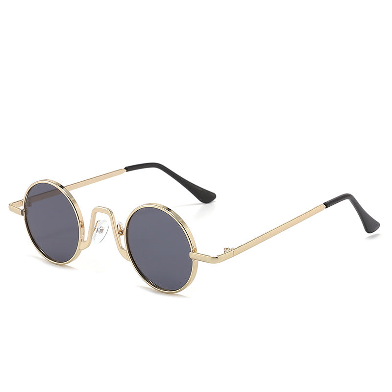 Round Frame Sunglasses With Urban Edge For City Style And Small Frame Chic And Premium Timeless Allure