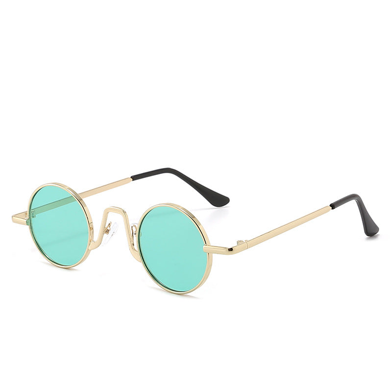 Round Frame Sunglasses With Urban Edge For City Style And Small Frame Chic And Premium Timeless Allure