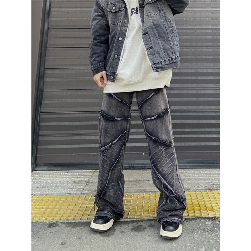Premium Luxe Street Distressed Jeans