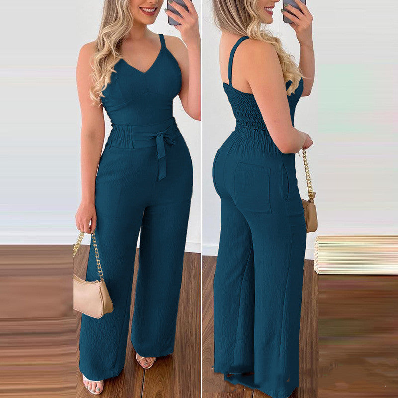 Timeless Prestige Camisole And Straight Pants Set For Women Sophisticated Everyday Ensemble