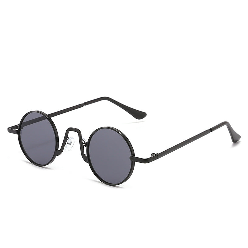 Round Frame Sunglasses With Urban Edge For City Style And Small Frame Chic And Premium Timeless Allure