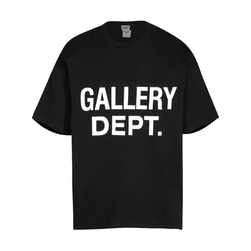 Men's Relaxed Fit Crew Neck T-Shirt with Graphic Lettering
