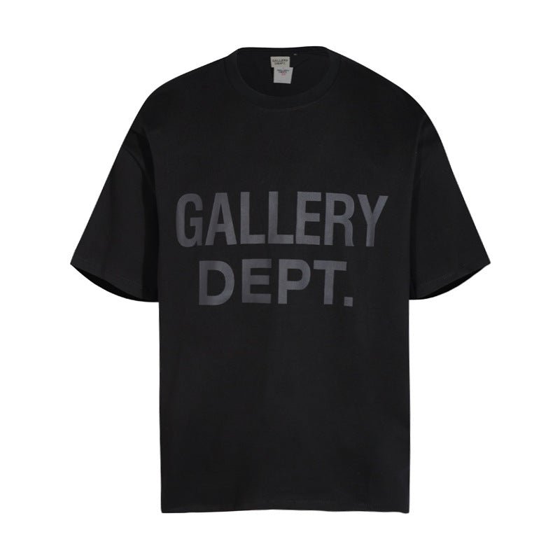 Men's Relaxed Fit Crew Neck T-Shirt with Graphic Lettering