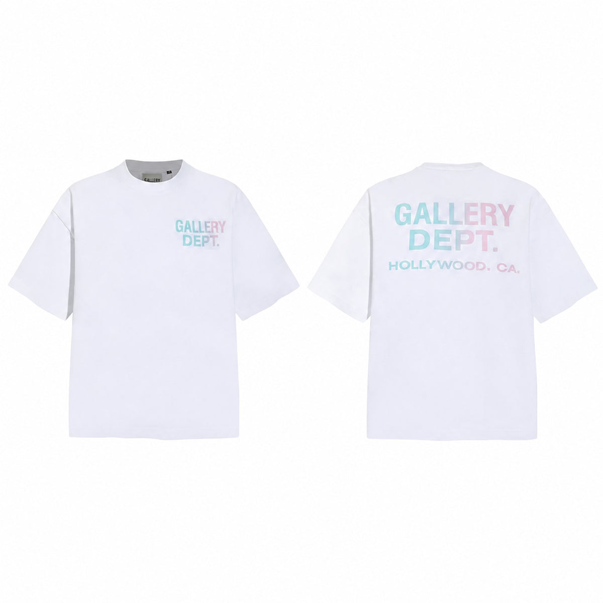 Men's Relaxed Fit Crew Neck T-Shirt with Graphic Lettering