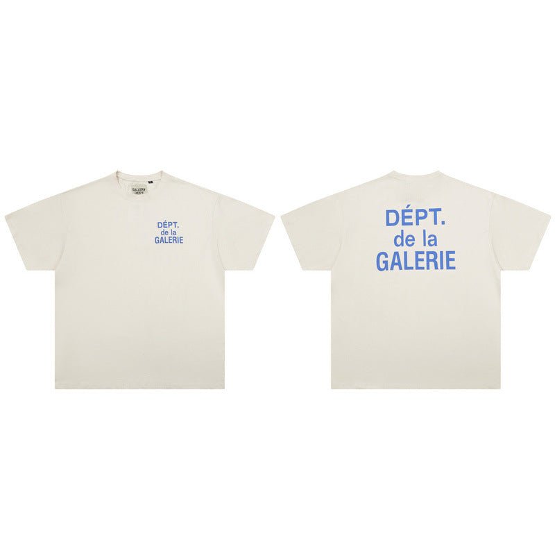 Men's Relaxed Fit Crew Neck T-Shirt with Graphic Lettering