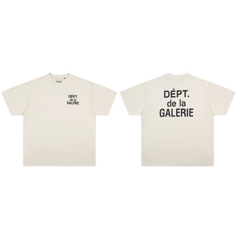 Men's Relaxed Fit Crew Neck T-Shirt with Graphic Lettering