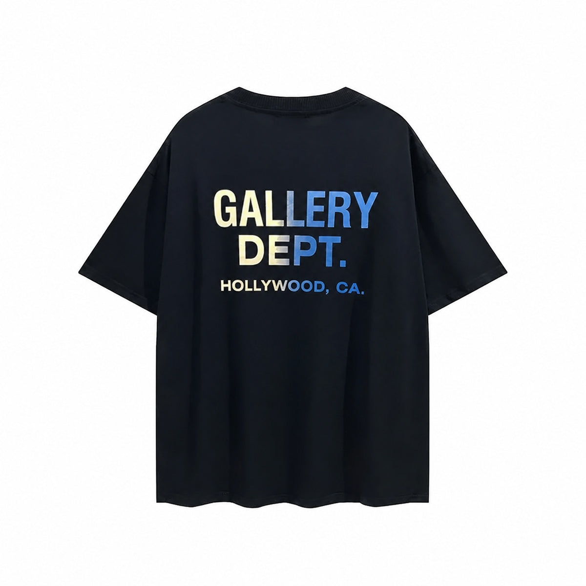 Men's Relaxed Fit Crew Neck T-Shirt with Graphic Lettering