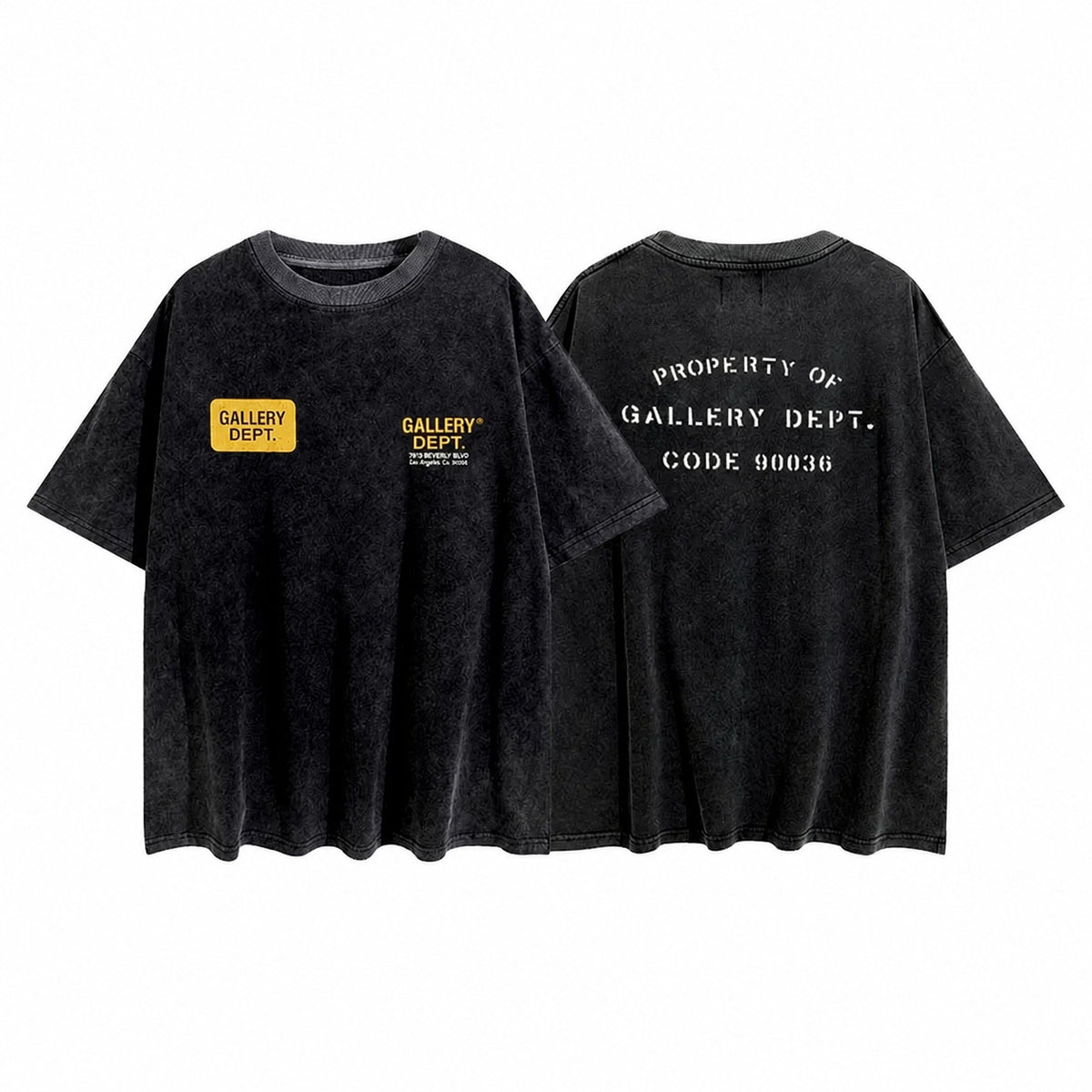 Men's Relaxed Fit Crew Neck T-Shirt with Graphic Lettering