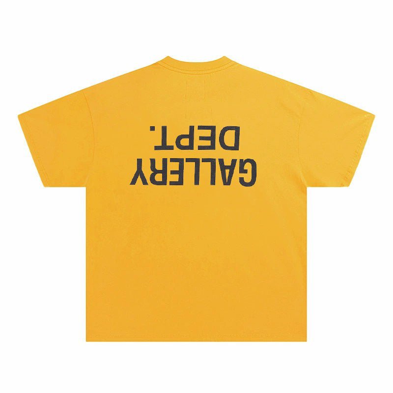 Men's Relaxed Fit Crew Neck T-Shirt with Graphic Lettering