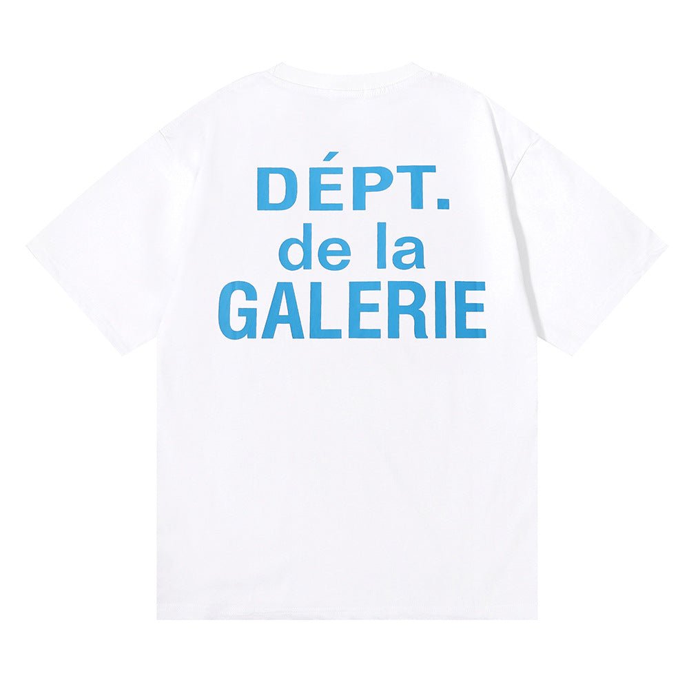 Men's Relaxed Fit Crew Neck T-Shirt with Graphic Lettering