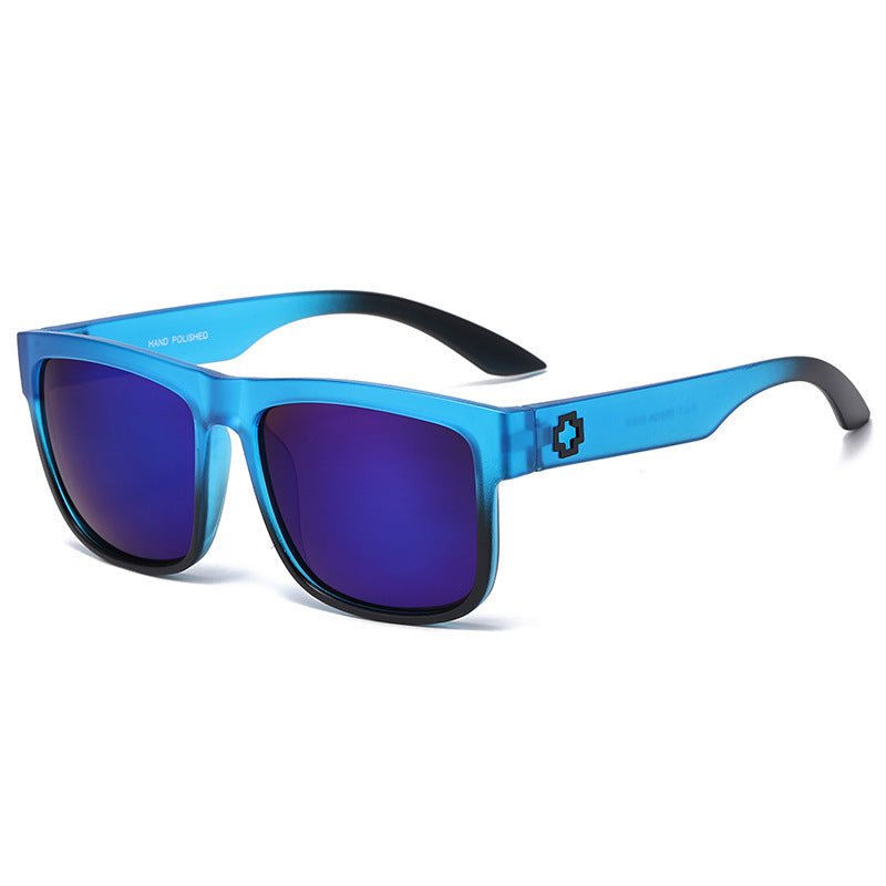 Square Full Frame Sunglasses with UV Protection