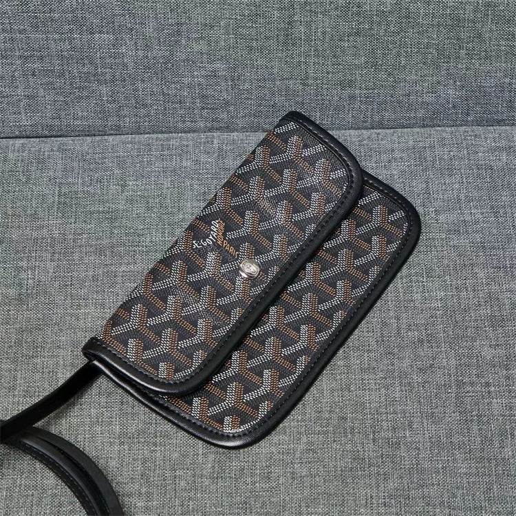 Patterned Tote Bag with Zip Top, Front Pouch, and Double Handles