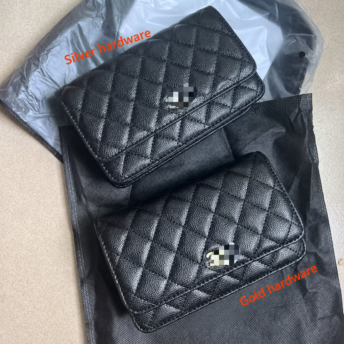 Diamond Quilted Flap Crossbody Bag with Chain Strap and Turn-Lock Closure