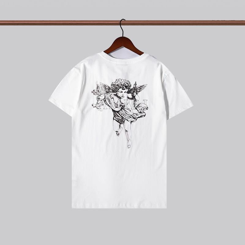 Unisex Crew Neck Short Sleeve Front and Back Graphic T Shirt