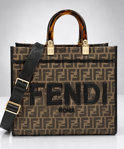 Structured Geometric Pattern Tote with Detachable Crossbody Strap