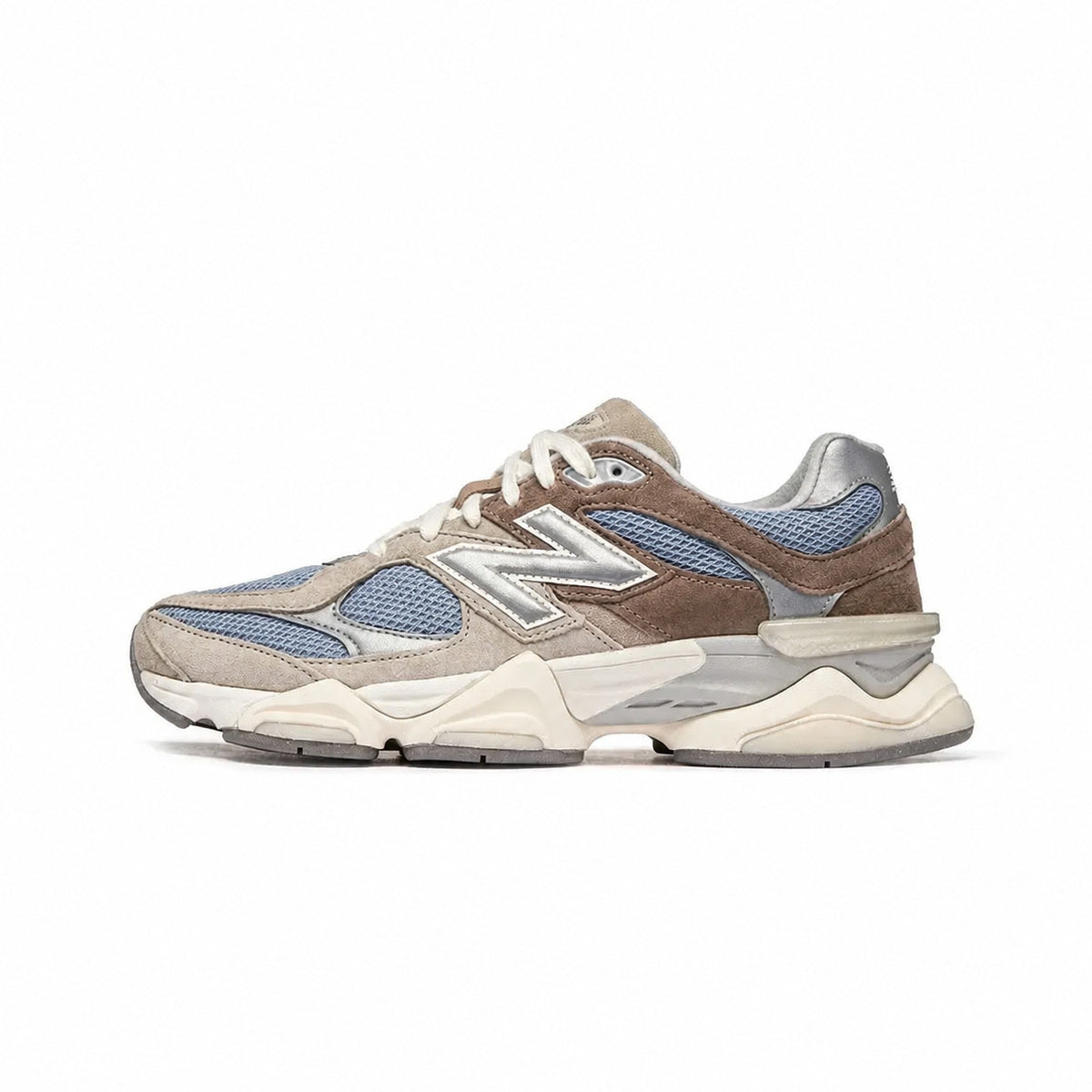 Retro Chunky Mesh Lace-Up Sneakers with Layered Elevation Sole