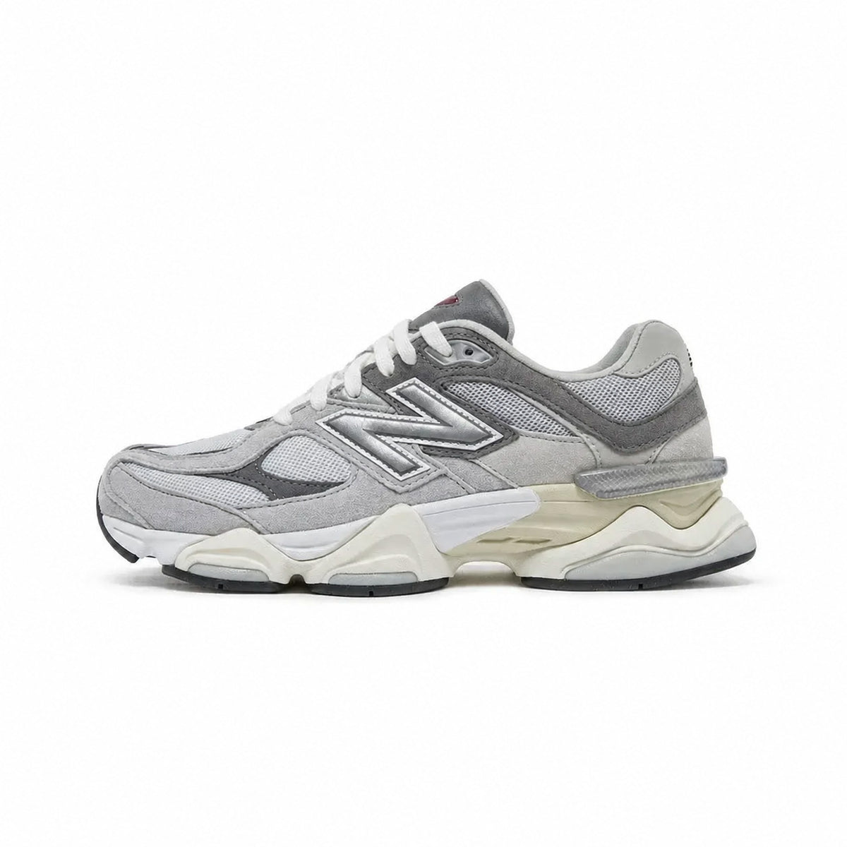 Retro Chunky Lace-Up Sneakers with Mesh Panels and Layered Sole
