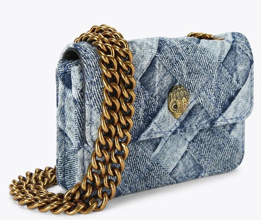 Mini Quilted Flap Crossbody Bag with Chain Strap