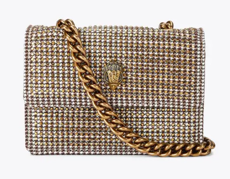 Mini Quilted Flap Crossbody Bag with Chain Strap